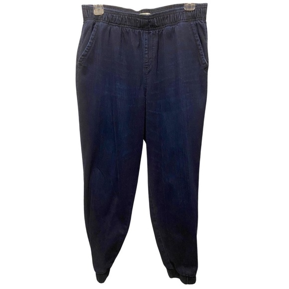 Abercrombie & Fitch cropped jogger jeans midrise sz Small - Picture 1 of 10